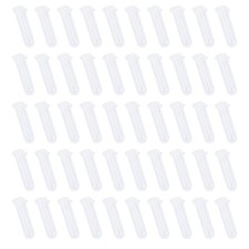 50Pcs 5ml Plastic Centrifuge Lab Test Tube Vial Sample Container Bottle w/ Cap