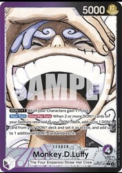 Monkey D. Luffy Alt Art Leader OP09-061 Emperors in the New World