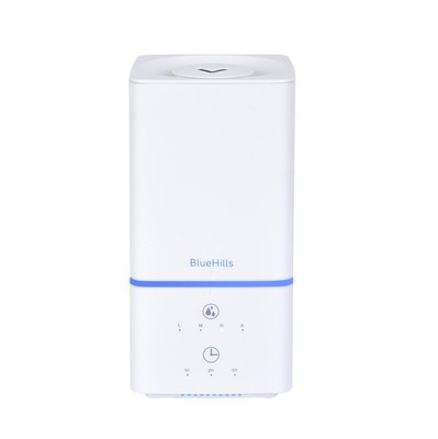BlueHills 1000 ML Premium Essential Oil Diffuser Humidifier Combo Square White