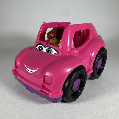 Mega Bloks First Builder's Catie Pink Car Toy Vehicle