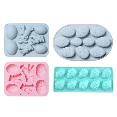 Silicone Cake Molds Dessert Mousse Decorating Mould Easter Series Chocolate Mold