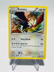 BRAVIARY 2015 Pokemon BREAKthrough  Rare POKÉMON 130/162