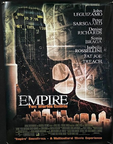 R297 ..... EMPIRE DS 1sh '02 John Leguizamo, Peter Sarsgaard, Denise Richards,