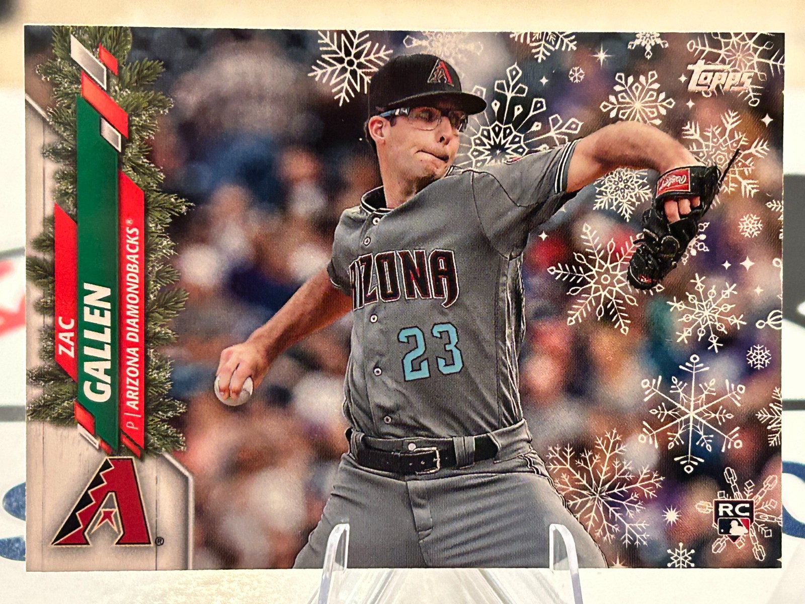 Zac Gallen 2020 Topps Holiday #31 RC Rookie Card! 2 Card Min! See Desc!