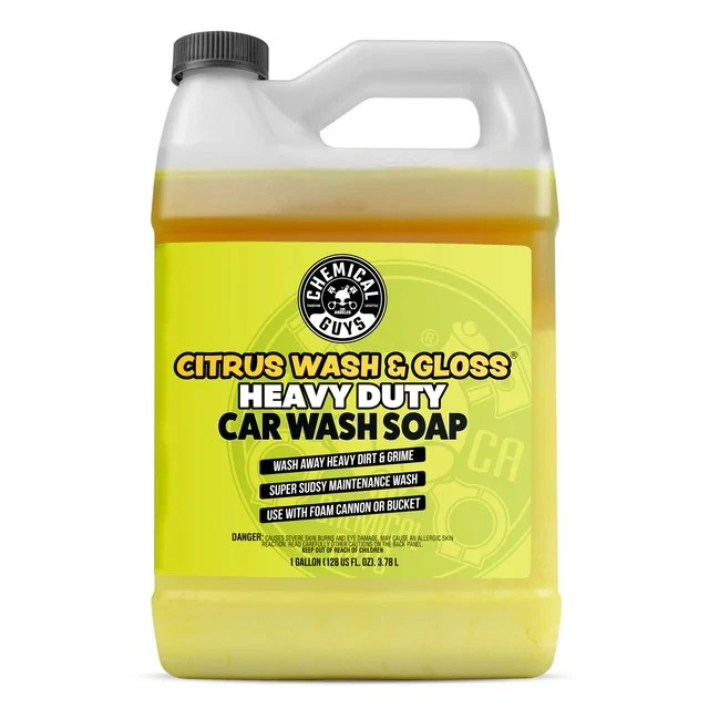 Chemical Guys CWS_301 Citrus Wash & Gloss Foaming Car Wash Soap (Works with - Image 2 of 4