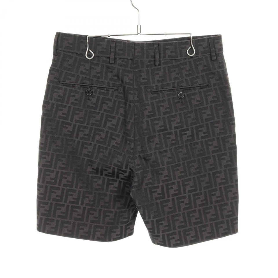 FENDI Zucca половина брюки шорты брюки полиэстер хлопок серый б/у мужской #44 - Изображение 2 из 4