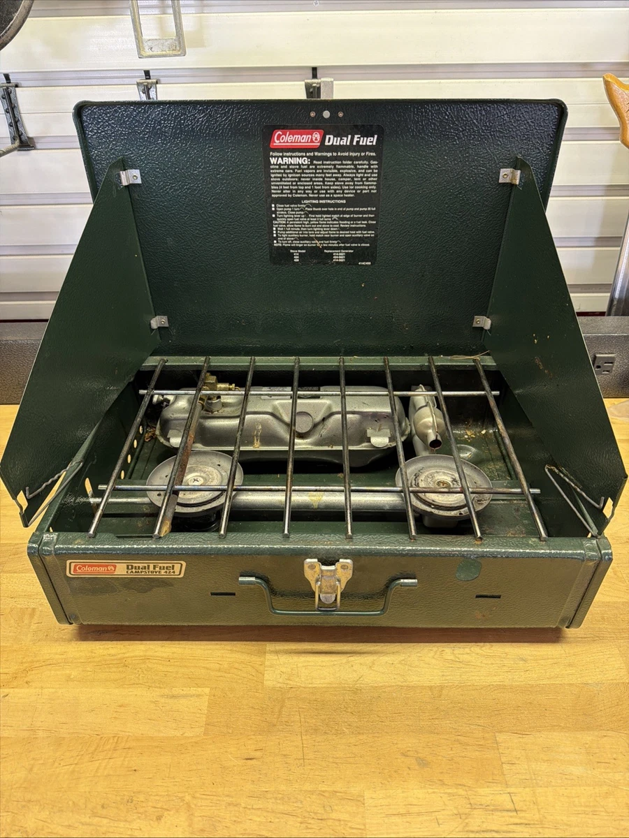 Coleman Dual Fuel Stove 424 for sale | eBay