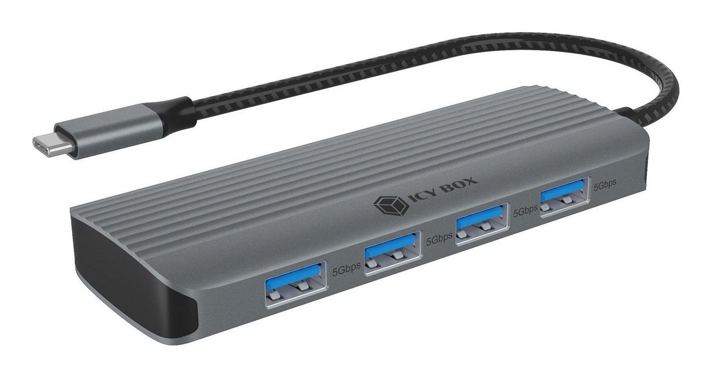 ICY BOX IB-DK4022A-CPD Wired Usb 3.2 Gen 1 3.1 Gen