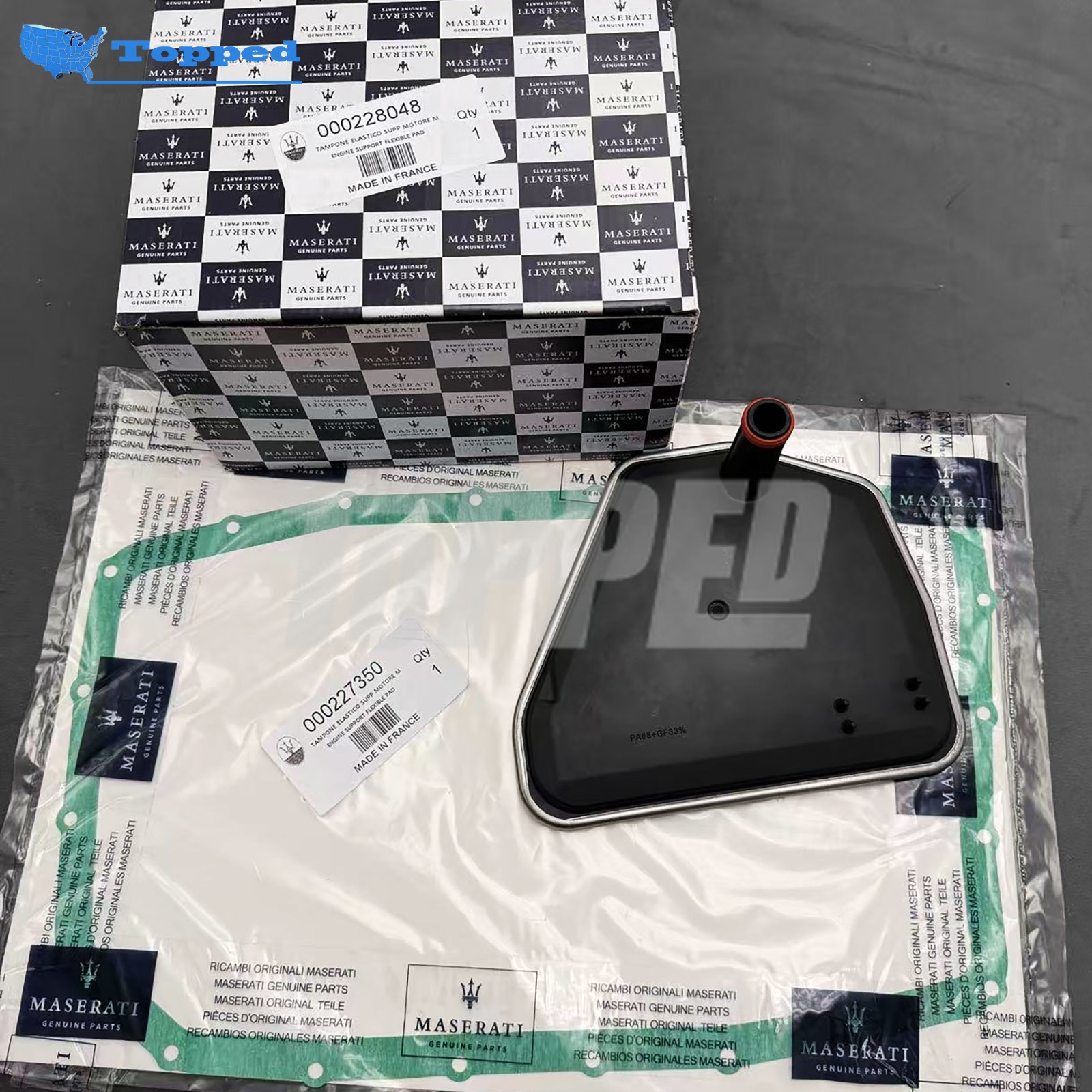 Maserati Quattroporte Sport 2003-2012 Transmission filters Set P/N 228048