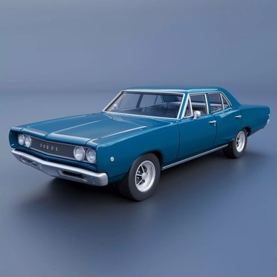 3D Printed RC CAR 1968 Dodge Cornet SS 1/10 Body