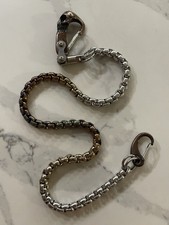 EDC Biker Wallet Chain, Stainless Steel SKULL Carabiner, 25-3/4  , 65.40cm