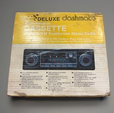 New Vintage Sears Deluxe Dashmate Stereo Car Auto Reverse Cassette Amfm New Vintage Sears Deluxe Dashmate Stereo Car Auto Reverse Cassette Amfm