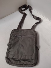 Hedgren Purse Shoulder Crossbody Bag Gray  Tr...