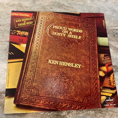 KEN HENSLEY LP  Proud Words On A Dusty Shelf 1973 SRM1-661 NM/EX URIAH HEEP