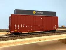 Exactrail HO Scale Gunderson 6269 boxcar - BNSF #726667