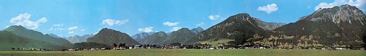 Faller 180517 - H0 / TT / N Model Background Extension Oberstdorf