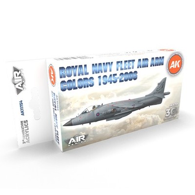 RN Fleet Air Arm Acrylfarben Set 3G - 6 Farben für Flugzeugmodelle