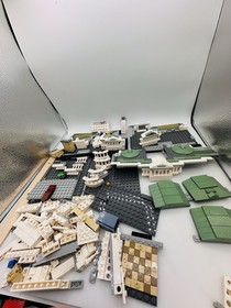 LEGO 21030 U.S. Capitol Architecture Partial Set w/ Name Tile Dome Columns Base