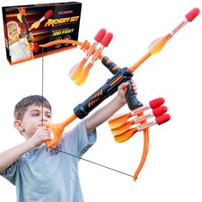 Bow and Arrow - Bow and Arrow for  Outdoor Archery Shooting Toy for Boys and...