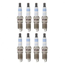 8 pc Bosch Double Iridium Spark Plugs for 2002-2014 Cadillac Escalade 5.3L oa