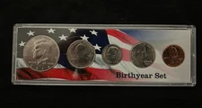 2014 Birth Year Set 5 Bright Uncirculated Coins FREE SHIPPING