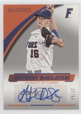 2015 Panini Florida Gators Signatures Silver 37/99 Anthony DeSclafani Auto 1l2