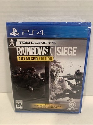 Rainbow Six Siege Advanced Edition (PlayStation 4) New Sealed
