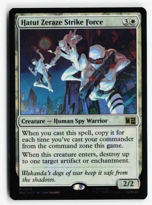 HATUT ZERAZE STRIKE FORCE (SURGE FOIL) 15 COMMANDER: MSC NM MTG