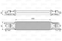 LadeluftküHler Valeo 818577 FüR S07 Opel Corsa Cdti L08 L68