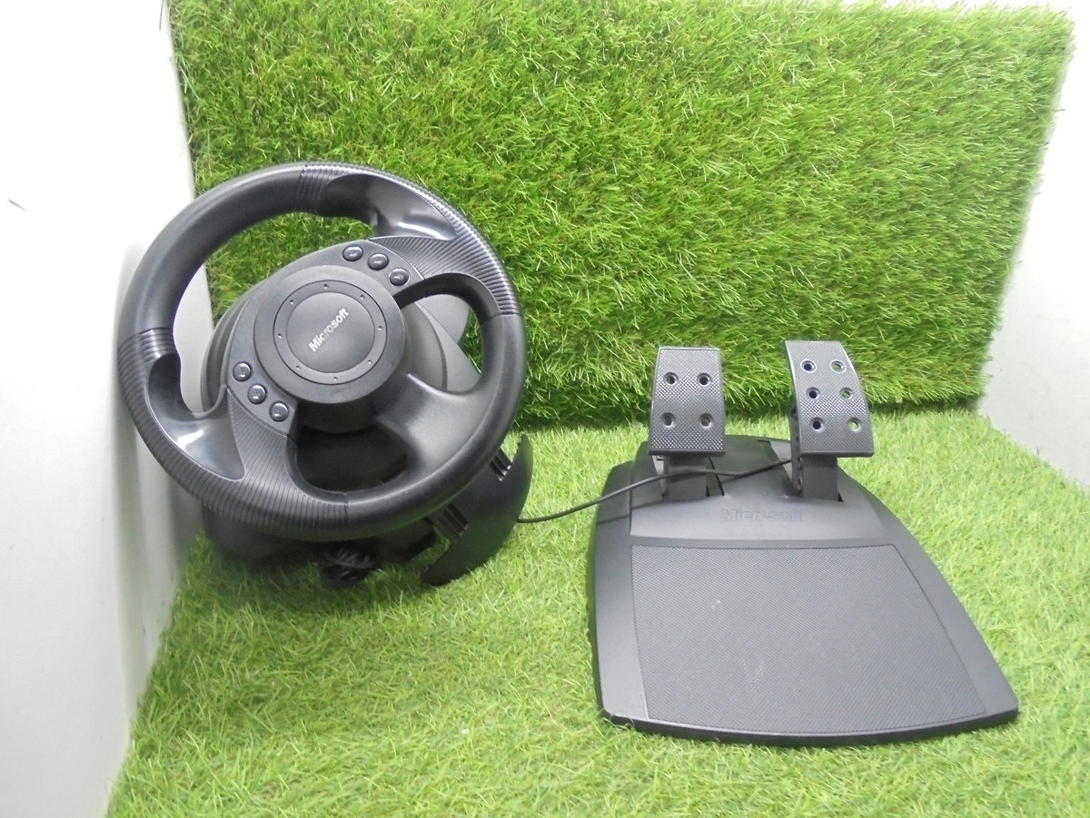 Microsoft SIDEWINDER Force Feedback Wheel Steering Wheel