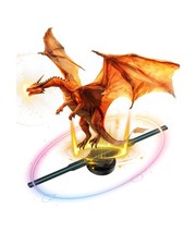 3D Hologram Fan, 16.5 Inch 3D Hologram Projector HD LED Holographic Advertisi...