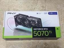 PNY NVIDIA GeForce RTX  5070 Ti OC Triple Fan Graphics Card 16GB GDDR7 256-bit  