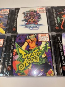 SEGA DREAMCAST CD TRADING CARD LIMITED RUN GAME COMMEMORATIVE 1 OF 500 LOGO PACK