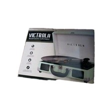 Victrola VSC-550BT-HOM Portable Suitcase Record Player - Mint Green Brand New
