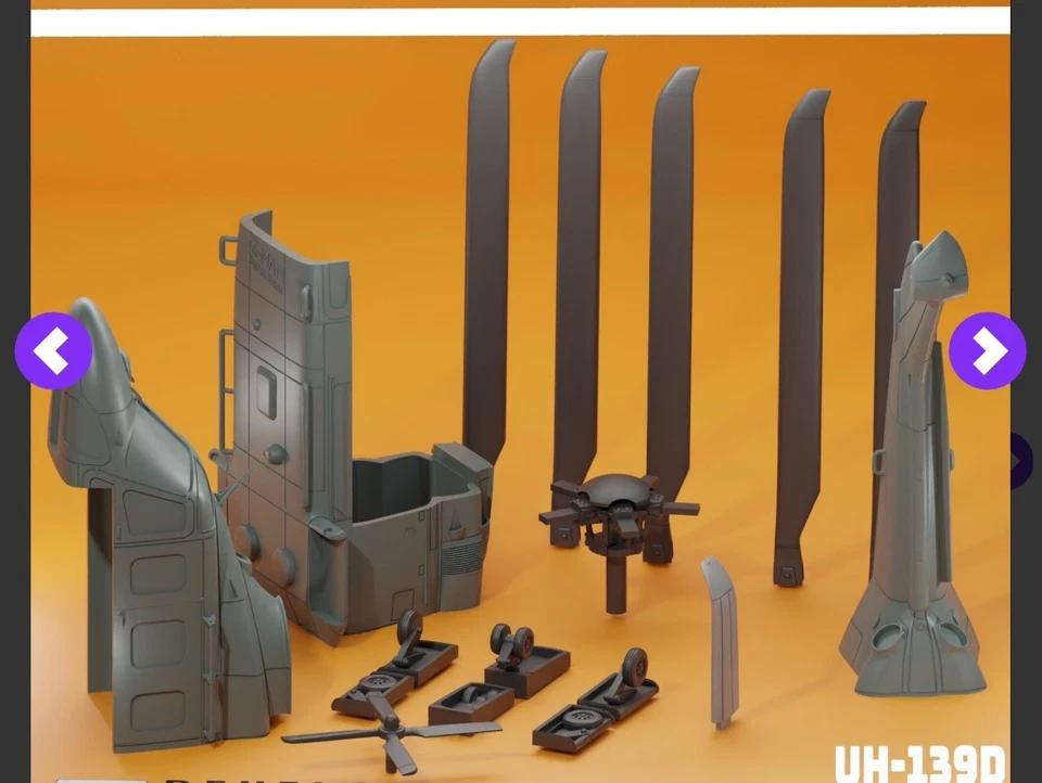 Elicottero Aw139 No Trasparenti 1/48 Modellismo Versione Carabinieri UH-139D - Immagine 2 di 4