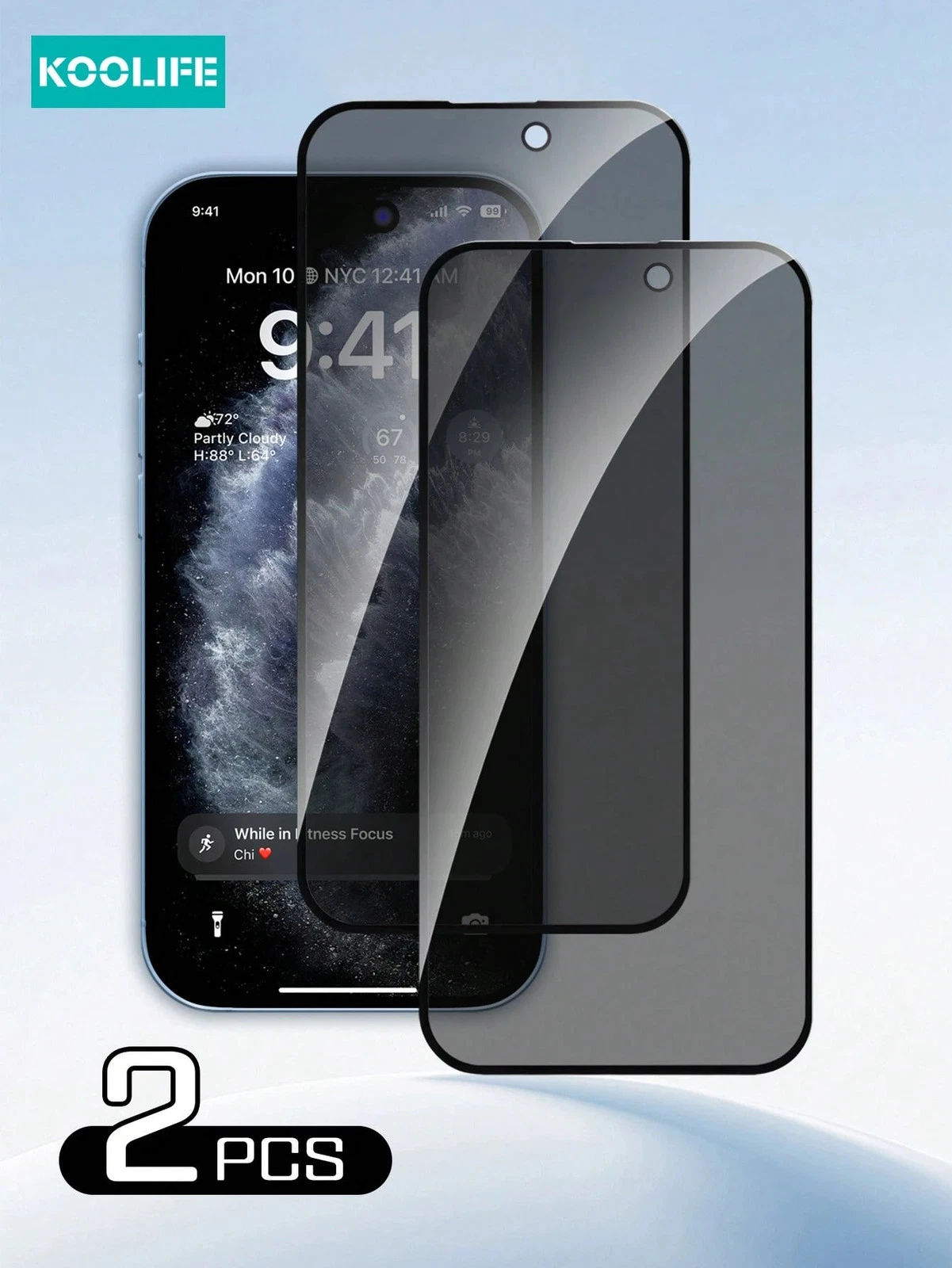 2 Pack High Quality Privacy Screen Protector for Smartphones Cheap24
