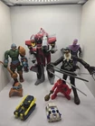 Vintage Action Figure Lot – Transformers, He-Man, TMNT – Figures & Vehicles – As
