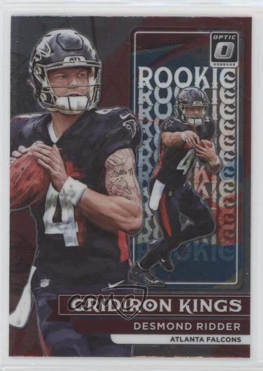 2022 Panini Donruss Optic Rookie Gridiron Kings Desmond Ridder #RGK-4 RC 12yh