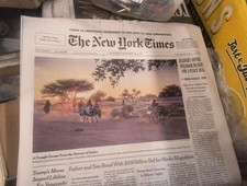 The New York Times Thursday December 25 2025