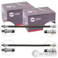 2X A.B.S. BremsschlÄUche Hinten Passend FüR Nissan Urvan