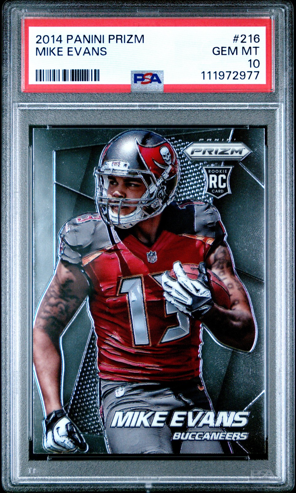 2014 Panini Prizm #216 Mike Evans PSA 10 GEM MINT Rookie RC