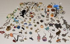 Vintage Kinder Einzel Ohrring Set Halloween Shopkins Schmetterlinge und mehr #7