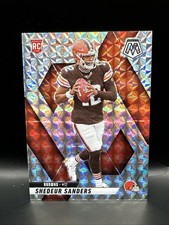 2025 Panini Mosaic - Rookies Shedeur Sanders #302 Mosaic Prizm (RC)