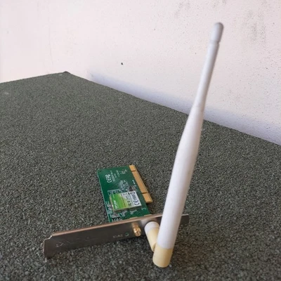 Tarjeta de red WifI N 300Mbps PCI 32Bit TP-LINK TL-WN851ND 2 SMA y antena 5Dbi - Imagen 1 de 4