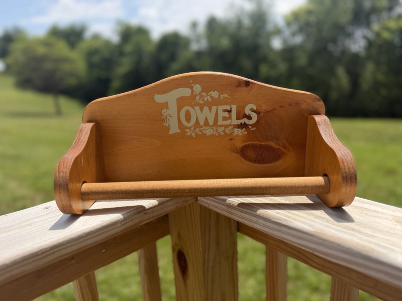 Vintage Lancaster Paper towel Holder