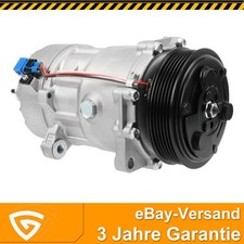 Klimakompressor 12V 6 Rillen 127mm 7D0820805C Kompatibel VW BUS T4 2.5 TDI
