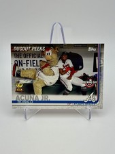 2019 Topps Opening Day Dugout Peeks Ronald Acuna Jr. SSP #DP-13 Braves