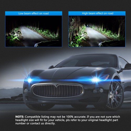 MOSTPLUS 130W 13000LM 4 Sides LED headlight 9006 HB4 HID 6000K White bulbs - Picture 10 of 10