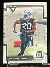 2017 Donruss Optic Rookie Card #141 Obi Melifonwu Oakland Raiders