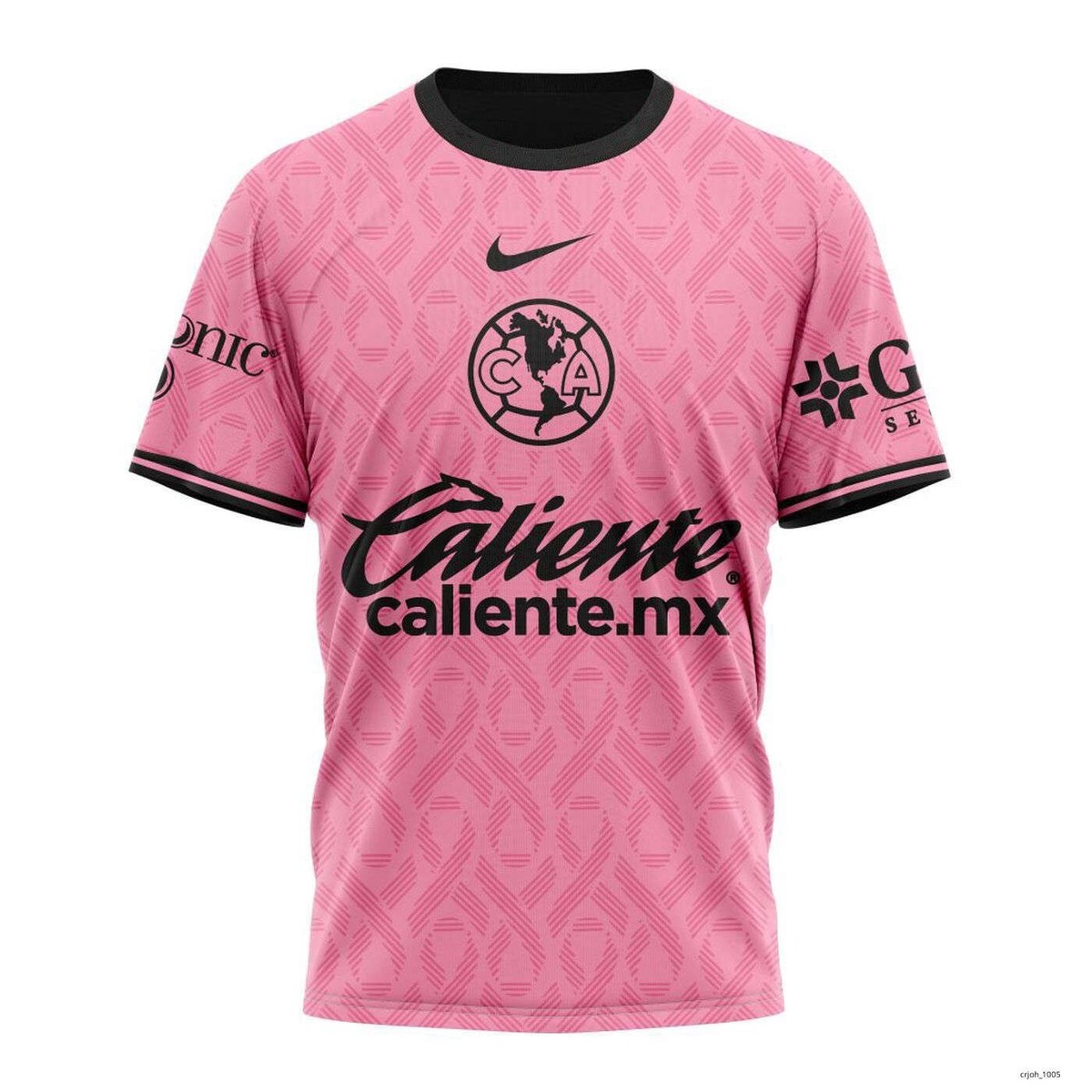 Personalized LIGA MX Club America Special Home In Pink Shirt 3D Mexico  Soccer